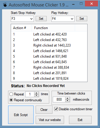 Auto Mouse Clicker by Autosofted Windows 11 download