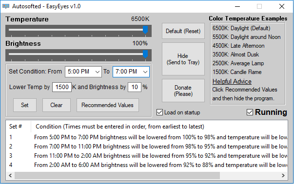 Autosofted EasyEyes screenshot