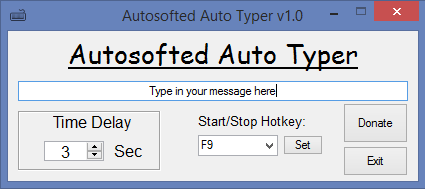 Auto Typer Auto Typer GUI